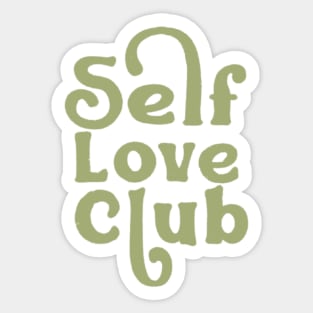 Self Love Club Sticker